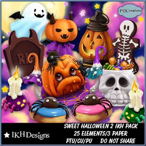 Sweet Halloween 2 IKH Pack - Click Image to Close