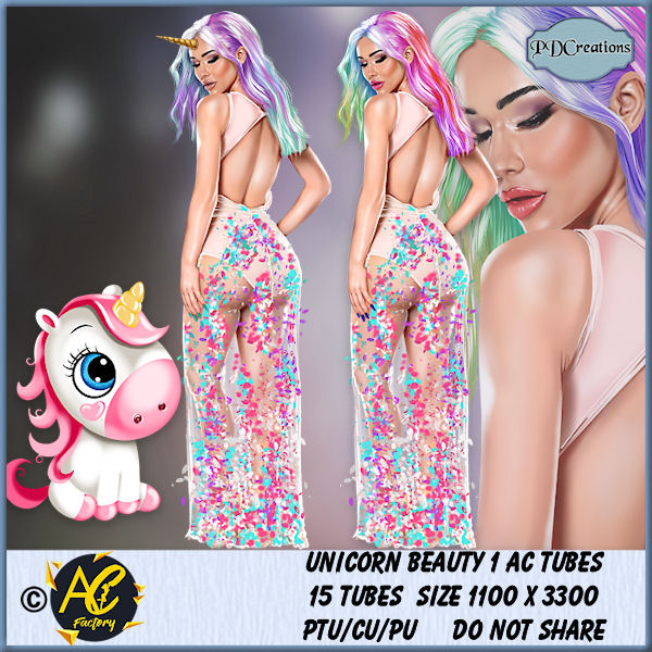 Unicorn Beauty 1 AC Tubes - Click Image to Close