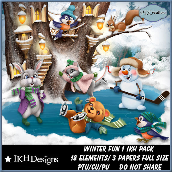 Winter Fun 1 IKH Pack - Click Image to Close