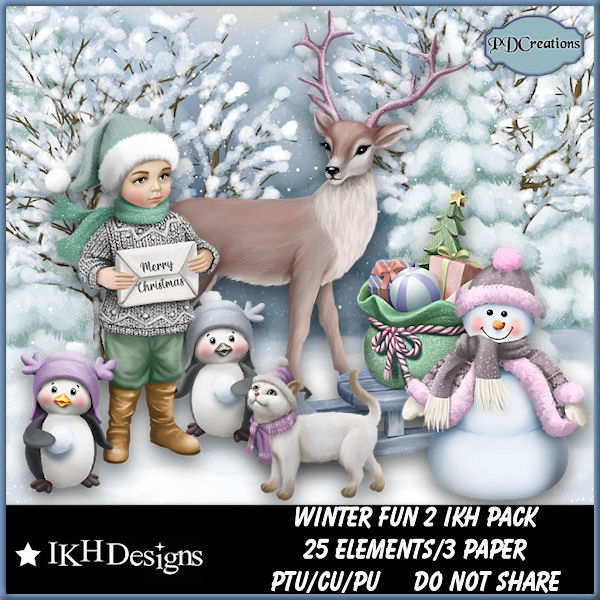 Winter Fun 2 IKH Pack - Click Image to Close