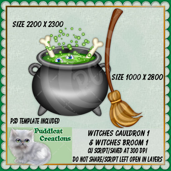 Witches Cauldron n Broom 1 Script - Click Image to Close