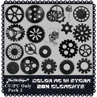 Color Me In Steam CU/PU Elements Pack 2