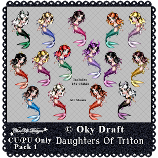 Daughters Of Triton CU/PU Pack - Click Image to Close