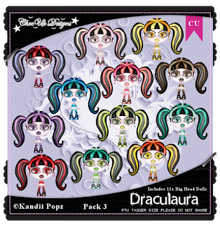 Draculaura CU/PU Pack 3