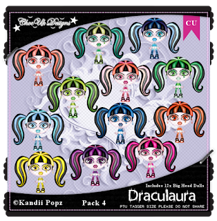 Draculaura CU/PU Pack 4