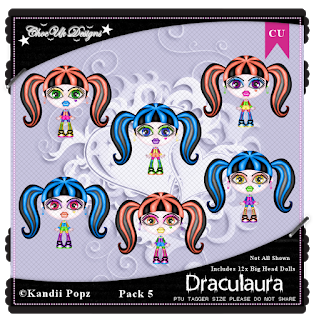 Draculaura CU/PU Pack 5