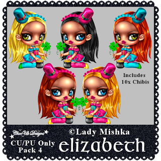 Elizabeth CU/PU Pack 4