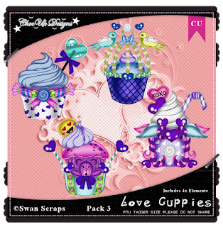 Love Cuppies CU/PU Pack 3