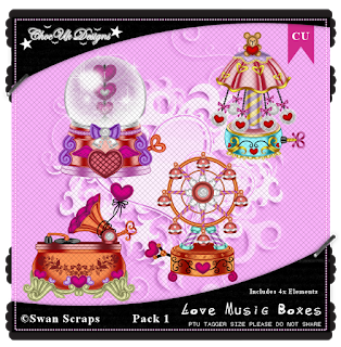 Love Music Boxes CU/PU Pack 1