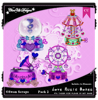 Love Music Boxes CU/PU Pack 2