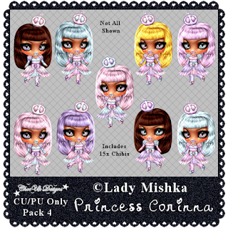 Princess Corinna CU/PU Pack 4