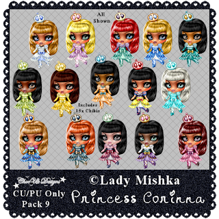 Princess Corinna CU/PU Pack 9 - Click Image to Close