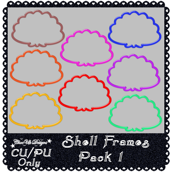 Shell Frames CU/PU Pack 1 - Click Image to Close