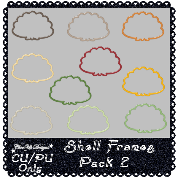 Shell Frames CU/PU Pack 2 - Click Image to Close