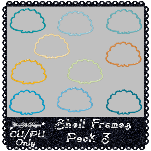 Shell Frames CU/PU Pack 3 - Click Image to Close