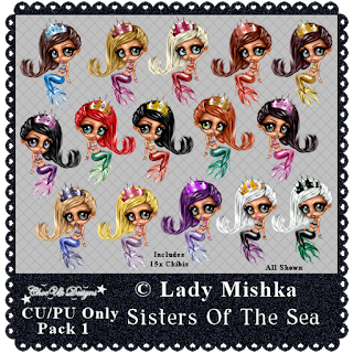 Sisters Of The Sea CU/PU Pack