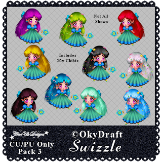 Swizzle CU/PU Pack 3