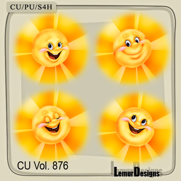 CU Vol. 876 Sun by Lemur Designs - Click Image to Close