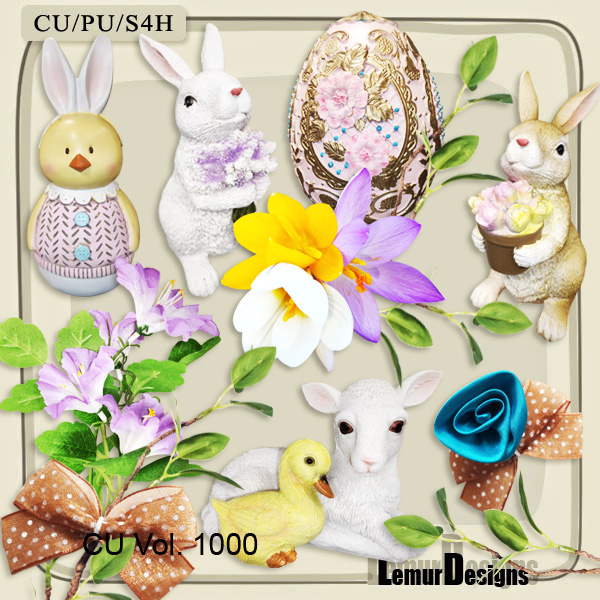 CU Vol. 1000 Easter Spring by Lemur Designs - Click Image to Close