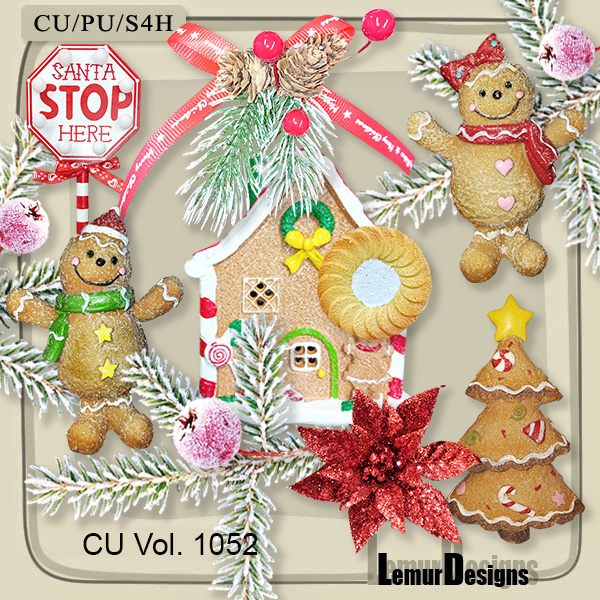 CU Vol. 1052 Christmas by Lemur Designs - Click Image to Close