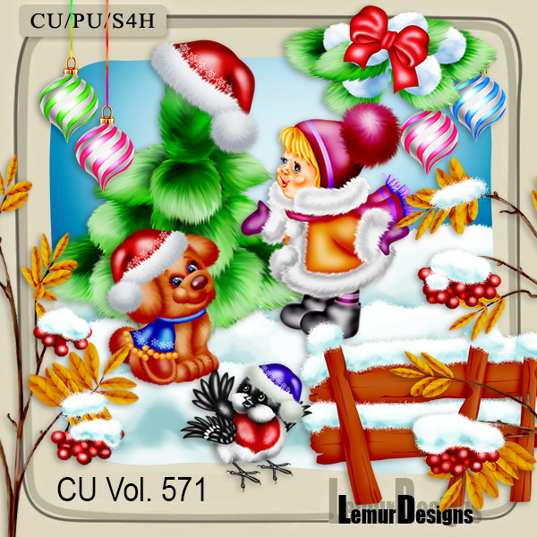 CU Vol. 571 Winter Christmas - Click Image to Close