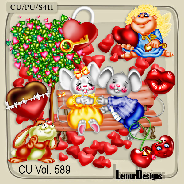 CU Vol. 589 Valentine Day Love - Click Image to Close