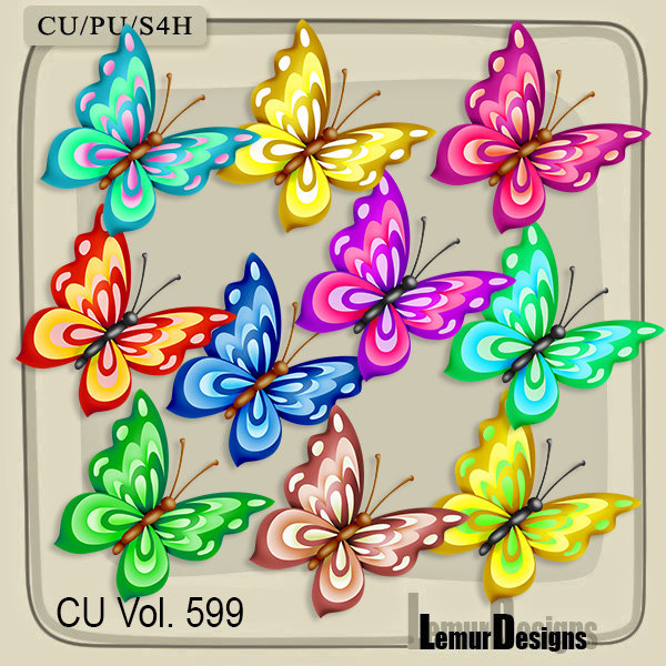 CU Vol. 599 Butterfly - Click Image to Close