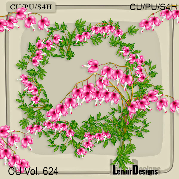 CU Vol. 624 Flowers - Click Image to Close