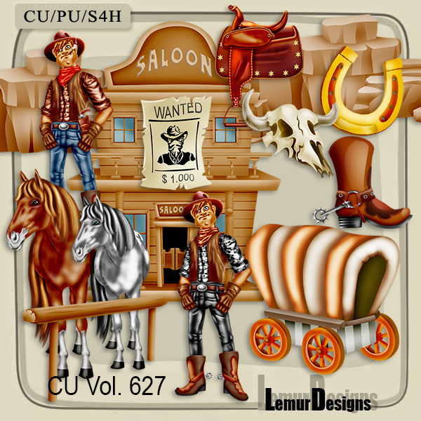 CU Vol. 627 Wild wild West - Click Image to Close