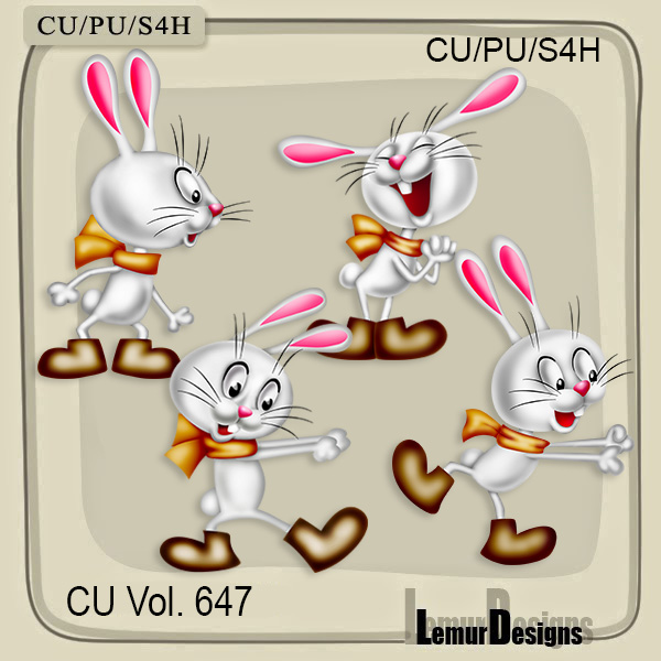 CU Vol. 647 Rabbit Bunny - Click Image to Close