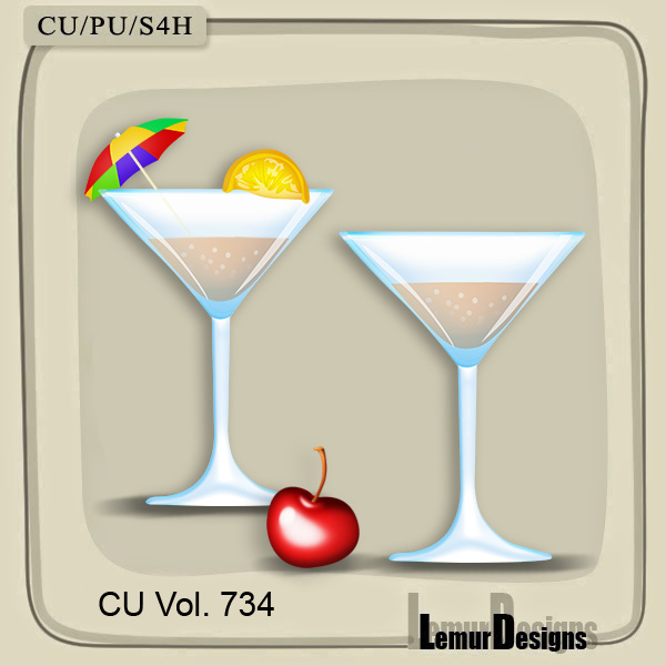 CU Vol. 734 Cocktail by Lemur Designs - Click Image to Close