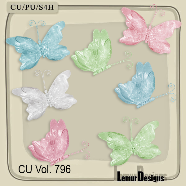 CU Vol. 796 Butterfly - Click Image to Close