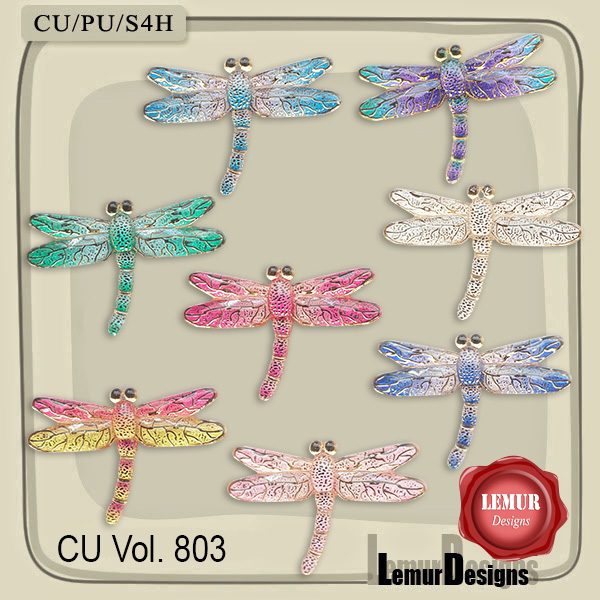 CU Vol. 803 Dragonfly - Click Image to Close