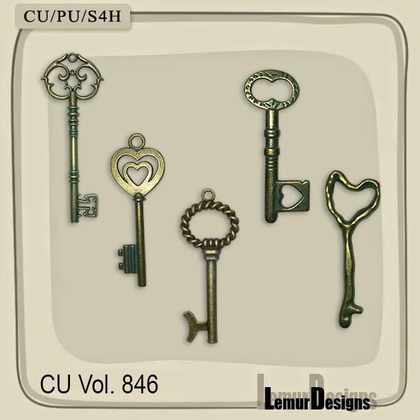 CU Vol. 846 Key by Lemur Designs - Click Image to Close