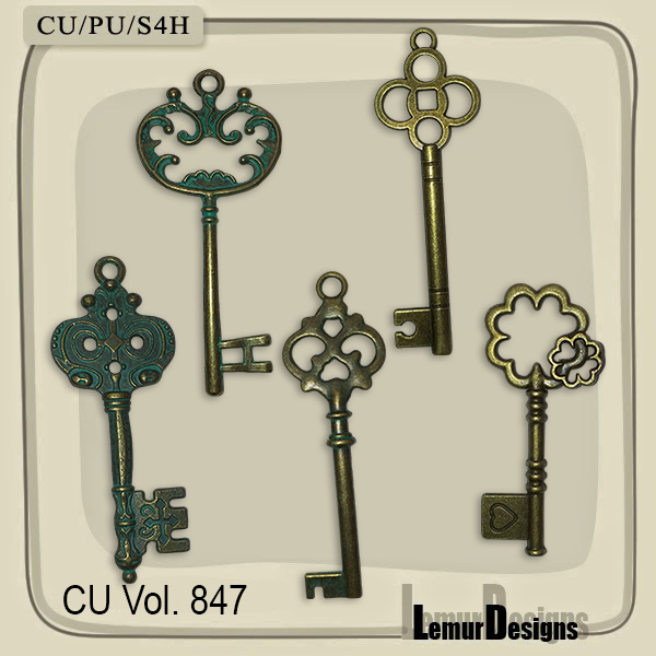 CU Vol. 847 Key by Lemur Designs - Click Image to Close