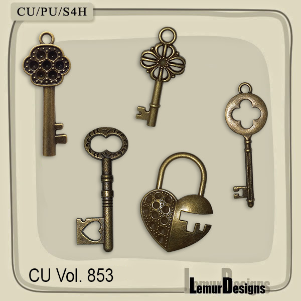 CU Vol. 853 Key by Lemur Designs - Click Image to Close