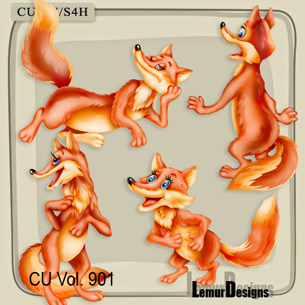 CU Vol. 901 Fox by Lemur Designs - Click Image to Close