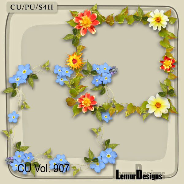 CU Vol. 907 Frames Clusters by Lemur Designs - Click Image to Close