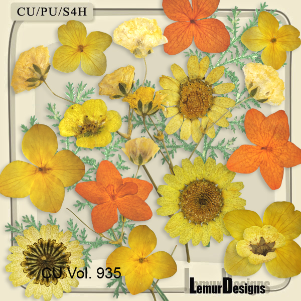 CU Vol. 935 Flowers by Lemur Designs - Click Image to Close