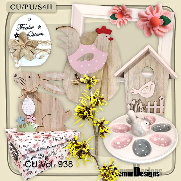 CU Vol. 938 Spring Easter by Lemur Designs - Click Image to Close