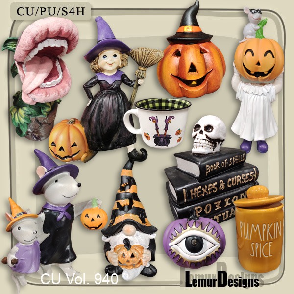 CU Vol. 940 Halloween by Lemur Designs - Click Image to Close