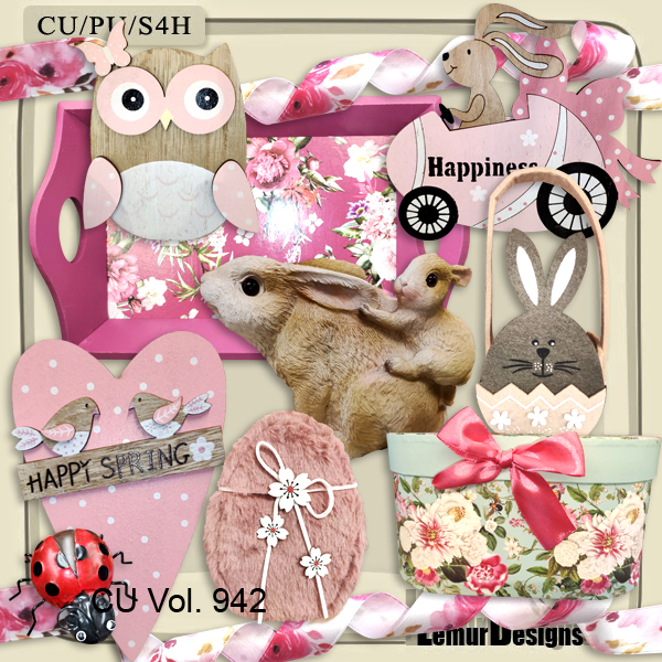 CU Vol. 942 Spring Easter by Lemur Designs - Click Image to Close