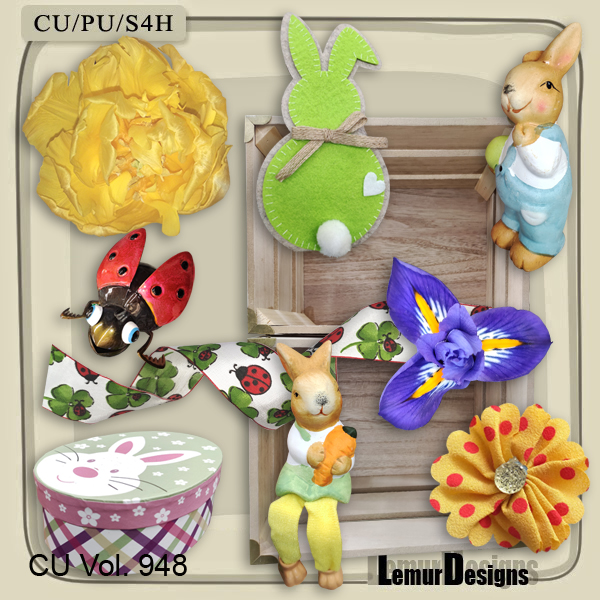 CU Vol. 948 Easter by Lemur Designs - Click Image to Close