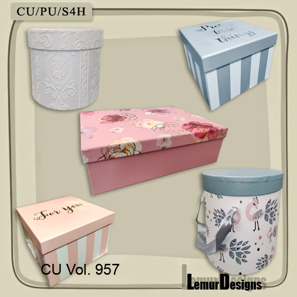 CU Vol. 957 Gift Box by Lemur Designs - Click Image to Close