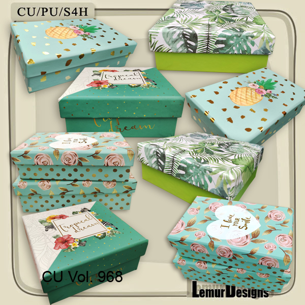 CU Vol. 968 Gift Box by Lemur Designs - Click Image to Close