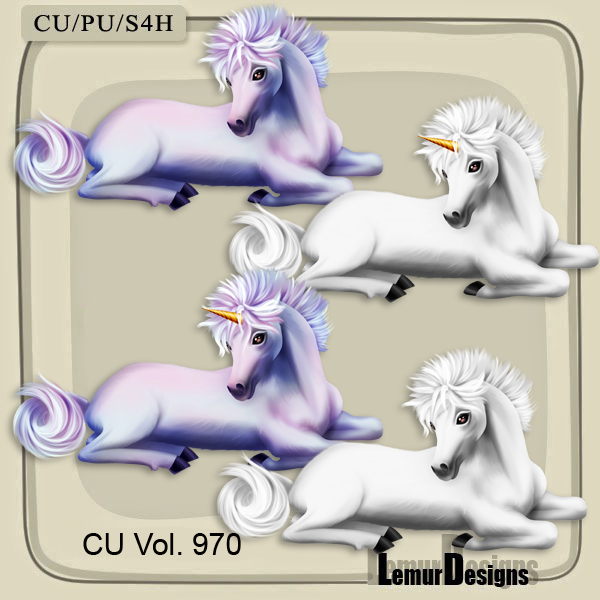 CU Vol. 970 Horse by Lemur Designs - Click Image to Close