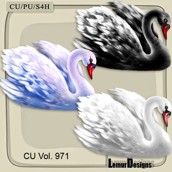 CU Vol. 971 Swan by Lemur Designs - Click Image to Close