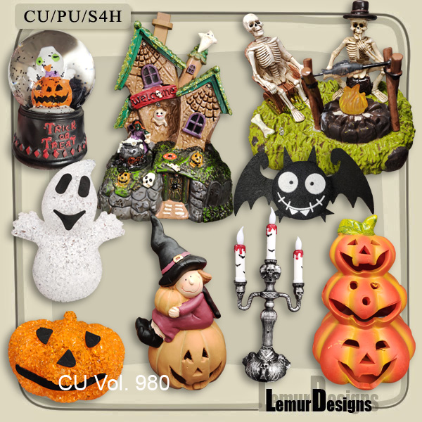 CU Vol. 980 Halloween by Lemur Designs - Click Image to Close