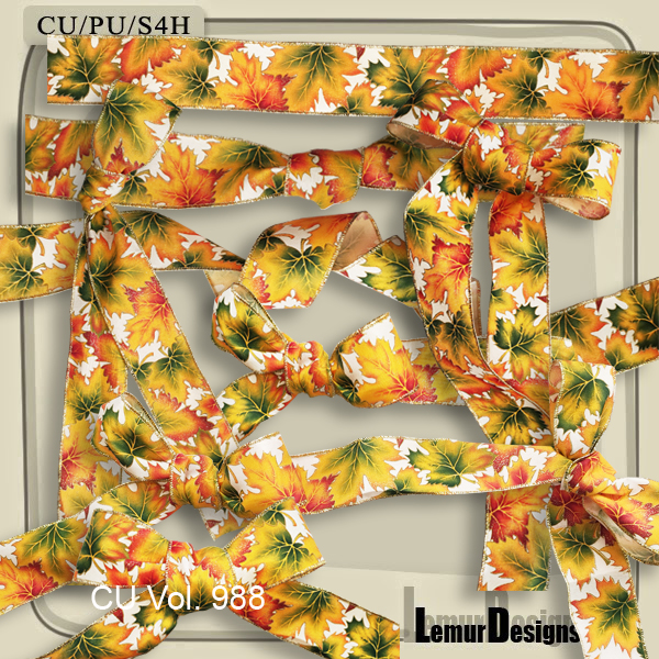 CU Vol. 988 Ribbons by Lemur Designs - Click Image to Close