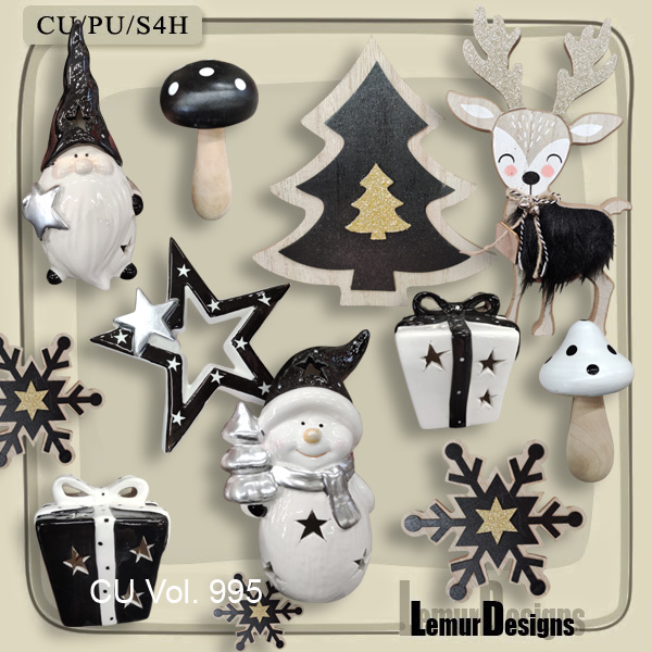 CU Vol. 995 Winter Christmas by Lemur Designs - Click Image to Close
